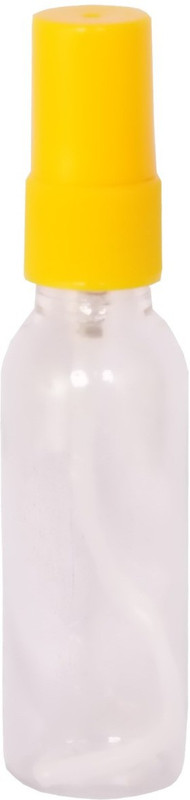 EverGlam New Pack 4 Transparent Spray Bottle 50 ml Each Bottle (200ML,Orange Mist) 200 ml PET Spray Bottle(Pack of 4, White, Yellow)