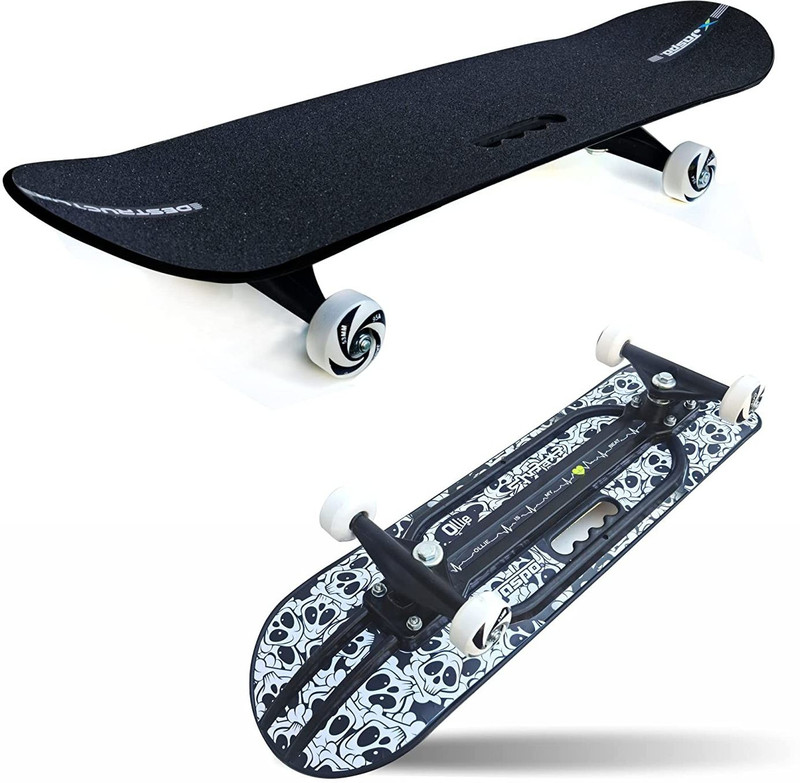 Jaspo Experts Nexus Fiber Skateboard 31 inch x 8 inch Skateboard(Multicolor, Pack of 1)