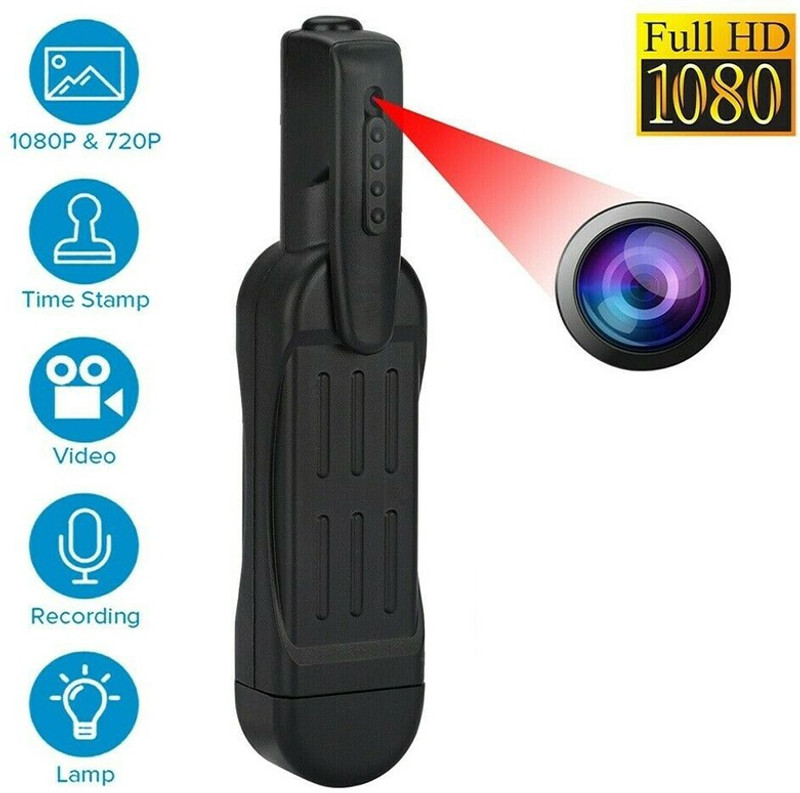 SATTOBISION Bat Camera Pocket Hidden Spy Portable Secret Video Camera Sound Recorder Security Camera(1 Channel)