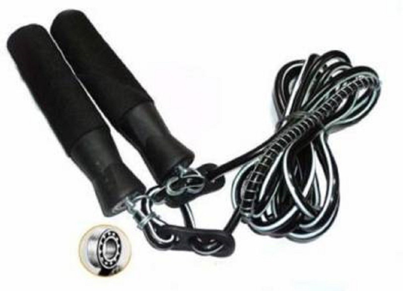 ALORNOR Skipping Rope Jump Skipping Rope for Men Weighted Skipping Rope Ball Bearing Skipping Rope(Multicolor, Length: 300 cm)
