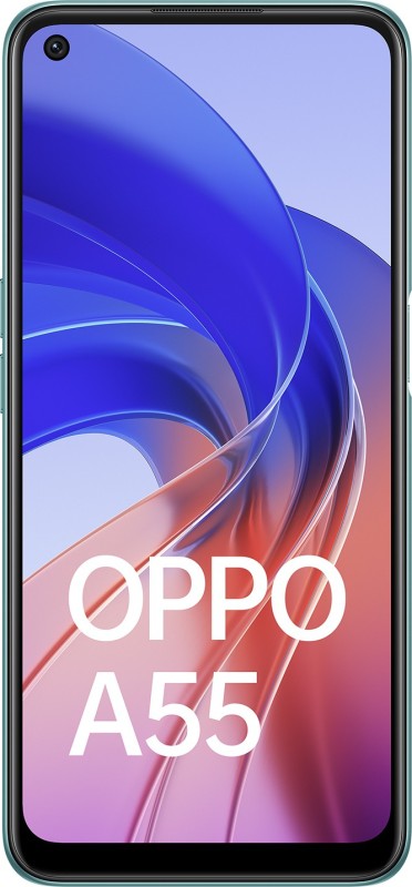 OPPO A55 (Mint Green, 128 GB)