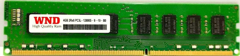 wnd 12800 LOW DDR3 4 GB (Single Channel) PC (DDR3 4 GB)