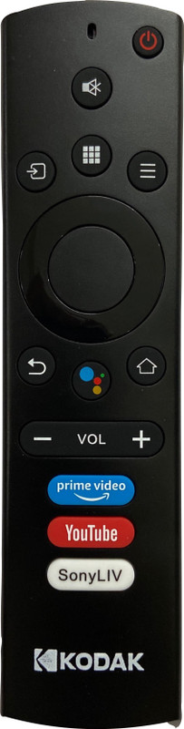 SHIELDGUARD Remote Control 182 Compatible for Thomson LED TV (Without Voice function) Remote Controller(Black)