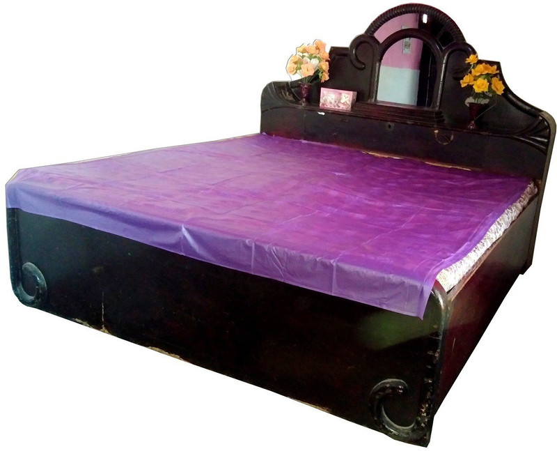 DEEROSITA Plastic Baby Bed Protecting Mat(Purple, Free)