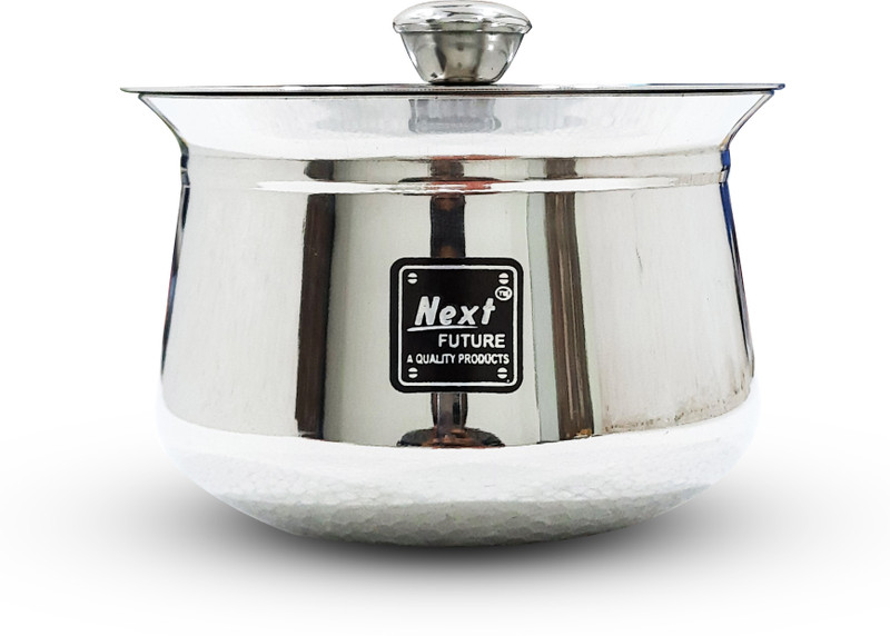 Next Future Handi 2 L with Lid(Stainless Steel, Induction Bottom)