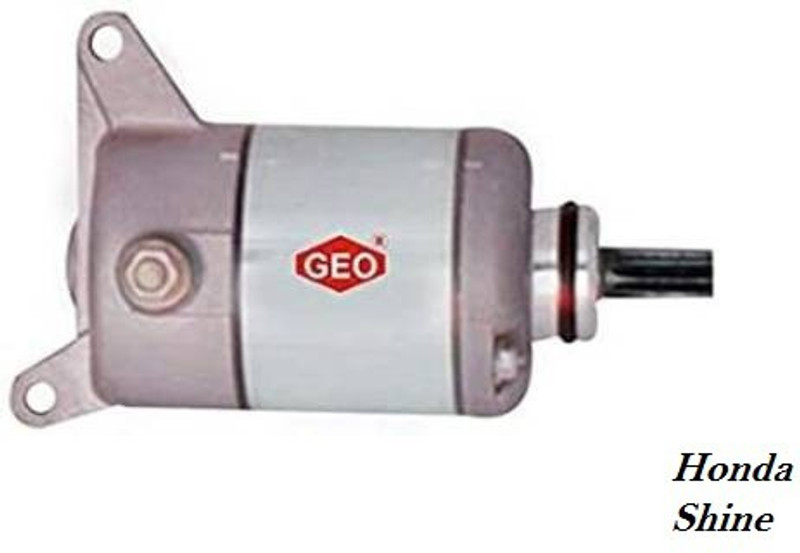 GEO Self Starter Motor Assembly for Honda Shine Vehicle Starter Motor