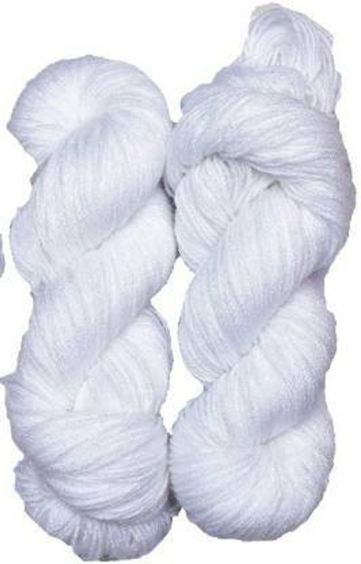 DOUZAND 200G White wool Knitting Yarn Martina Wool, Crave Wool White Best Used with Knitting Needles, Crave Wool Crochet Needles