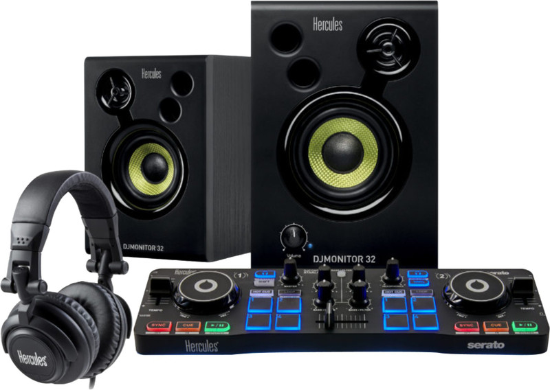 HERCULES DJ Starter Kit Wired DJ Controller