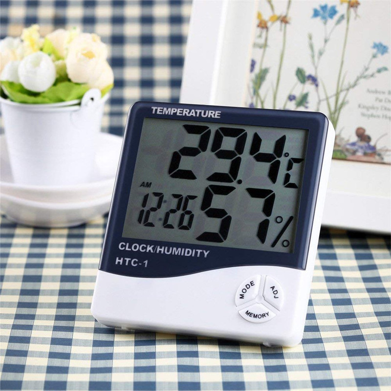 Navya Enterprise Humidity Monitor All-in-One Digital Moisture Measurer(40 mm)