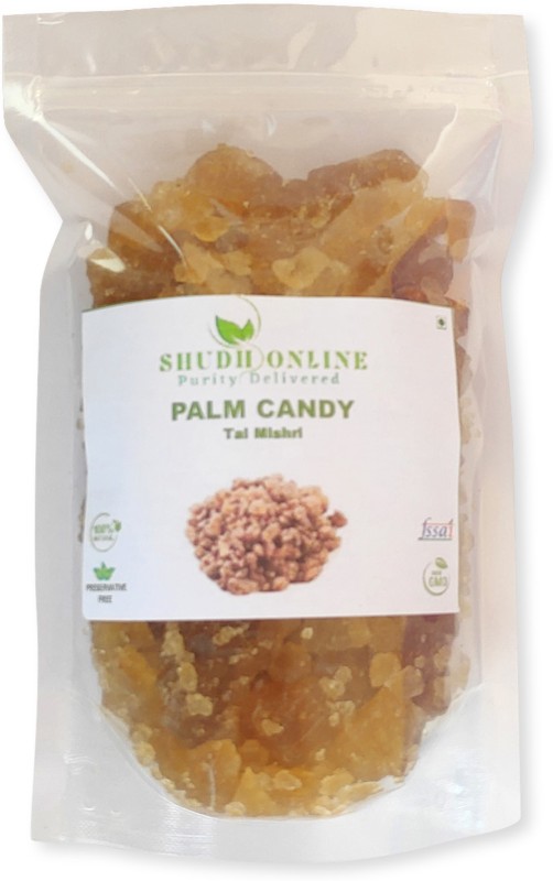 Shudh Online Tal Mishri, Palm Candy, Palm Sugar Crystals, Tal Misri, Panang Kalakandu, Panakarkandu (Diabetes-Free) Sugar