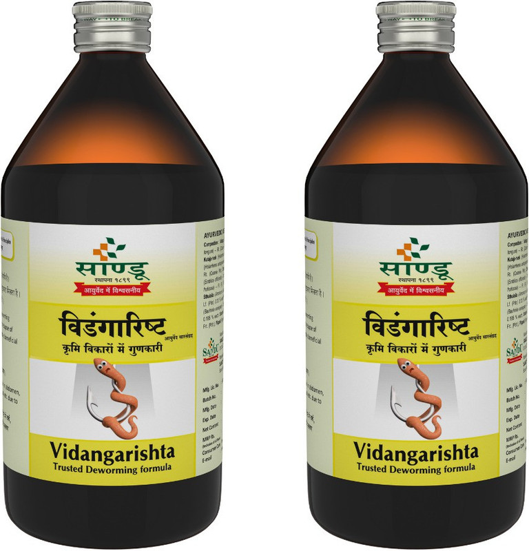 Sandu Vidangarishta(Pack of 2, 900 ml)