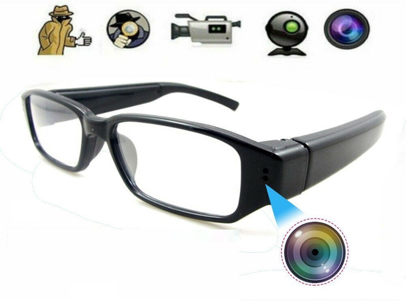 SIOVS HD 720 Pixel Video Camera Eyewear Glasses Mini DVR Camera/Sunglasses Camera Support Up to 32G TF Card Fashion Action Video Recorder Security Camera(64 GB, 1 Channel)