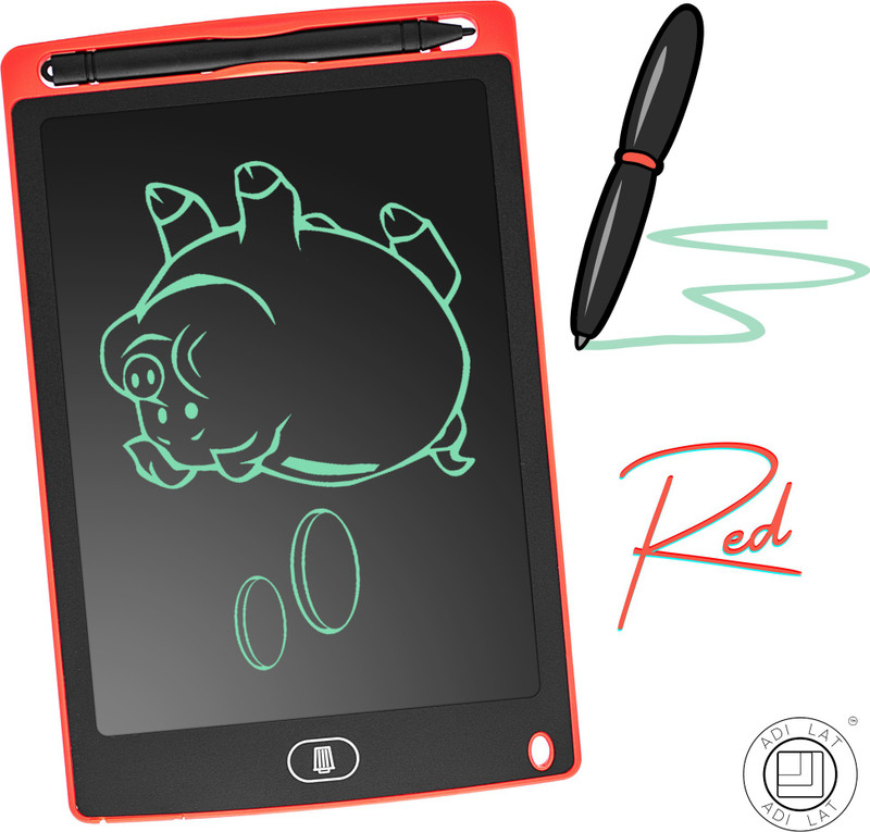 Adilat WRITTING PAD 8.5 inch LCD screen for Kids and adult (Blue Colour)(Blue, Black)