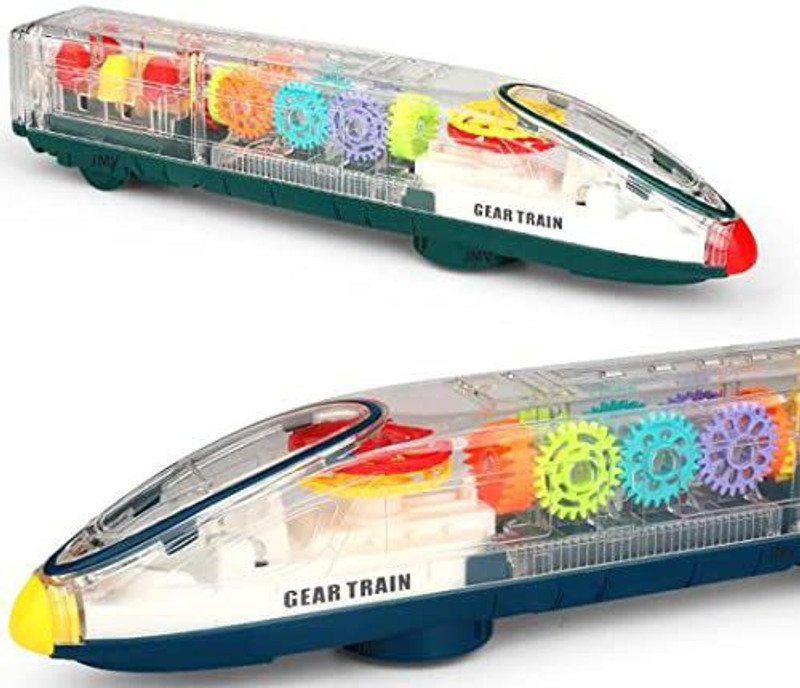 THE NG ART Sound and Flashing Lights Train(Multicolor)