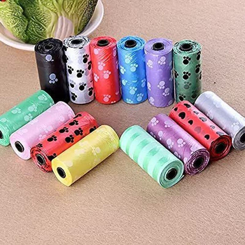 Picckola International Dog Waste Pickup Bags(15 Bags 5 Rolls)