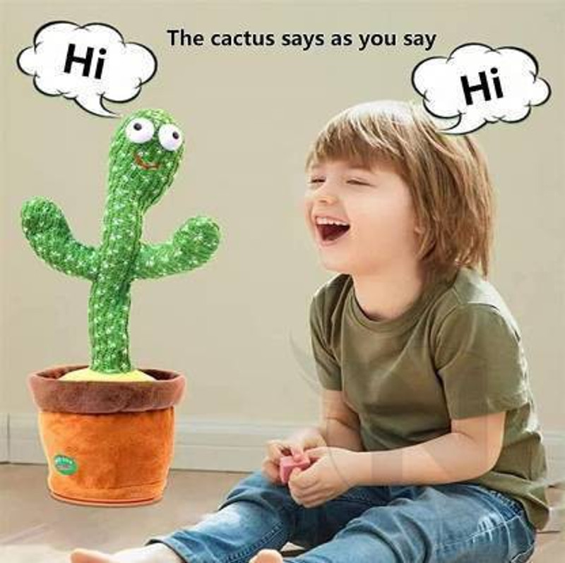 AVIKA Cactus Plant Toy For Kids Children Boys Girls, Early Learning Educational Toys (Multicolor) (Green)(Green, Multicolor)