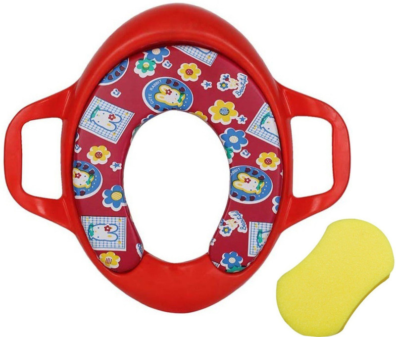 ATXP Soft Cushion Potty Seat with Handle Potty Seat(Multicolour R)