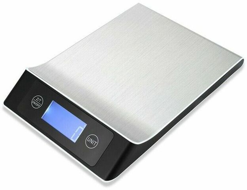EBOFAB 15KG - Weighing Machine for Kitchen with LED Light, Digital Electronic Weight Scale Weighing Scale(Multicolor)