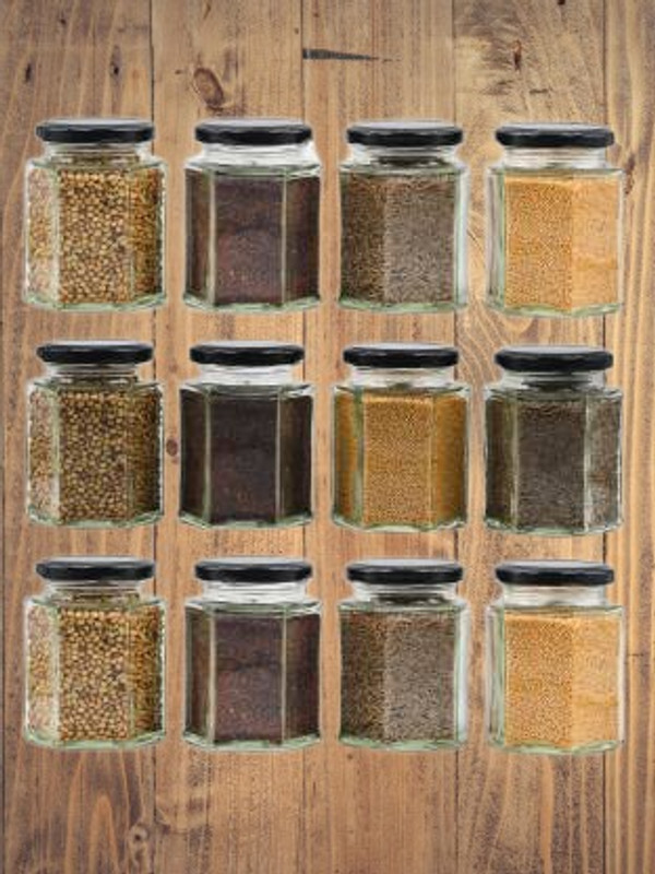 BABALIFINCH Spice Set Glass(12 Piece)