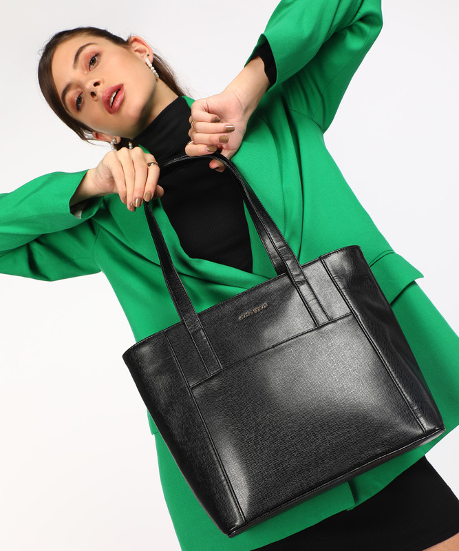 Allen Solly Women Black Hand-held Bag