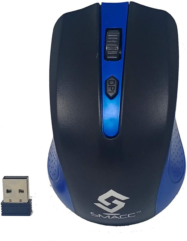 coolcold Wireless Mouse, 2.4Ghz with USB Nano Receiver, 1200 DPI Optical Tracking Mice for PC Desktop Laptop Notebook etc (Black) Wireless Optical Mouse Wireless Ambidextrous Optical  Gaming Mouse(USB 2.0, Black)