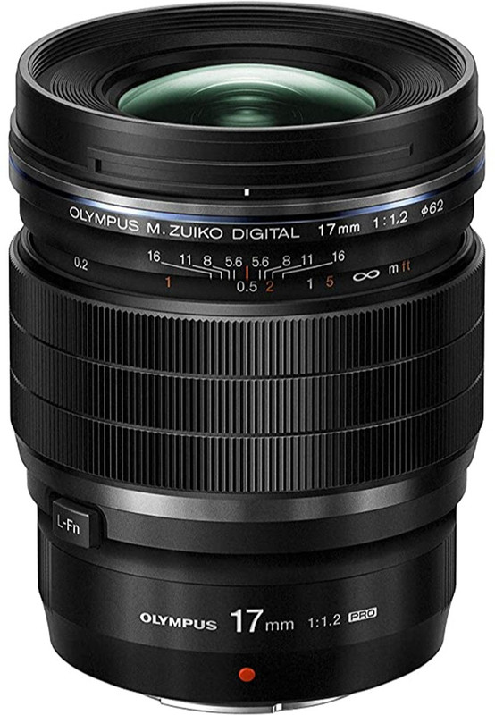 OLYMPUS M.Zuiko Digital  ED 17mm F1.2 Pro Standard Zoom  Lens(Black, 17 mm)