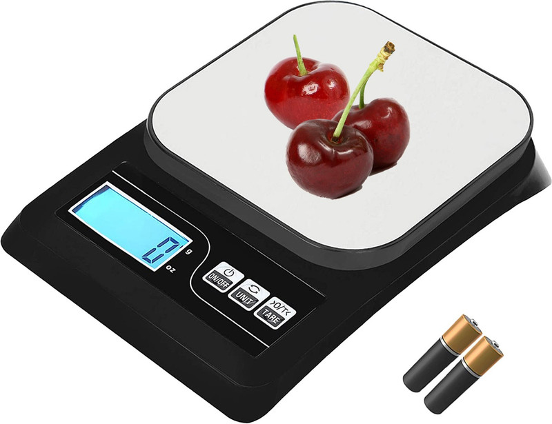 Qozent Electronic Tarazu- home kitchen electronic weighing scale /81/AQag Weighing Scale(Black)