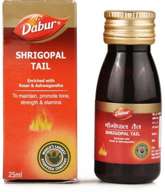Dabur Shrigopal Tail (25ml) 1 Piece(25 ml)