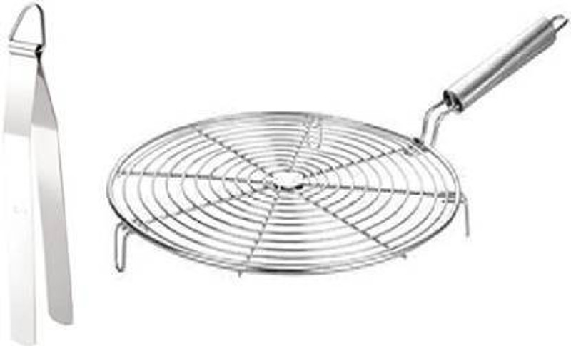 Wishful utensilio ROASTER+CHIMTA 2 Pcs Combo Kitchen Tool Set(Tong, Roaster)