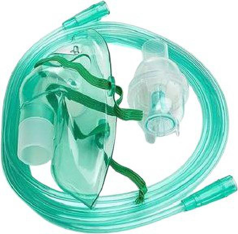 NSC Adult Nebulizer Mask With Air Tube, Medicine Chamber ( Made In India ) Nebulizer(Free Size, Pack of 1)