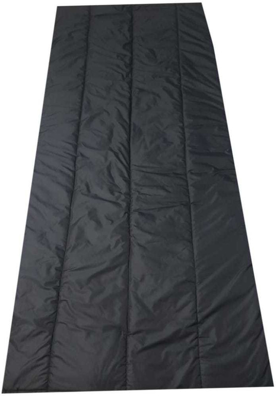 A One 4 XL 100% AIR PROOF NYLON FEBRIC, CRAZY SOFT FUR 230cm X 105cm Black Sleeping Bag(Brown)