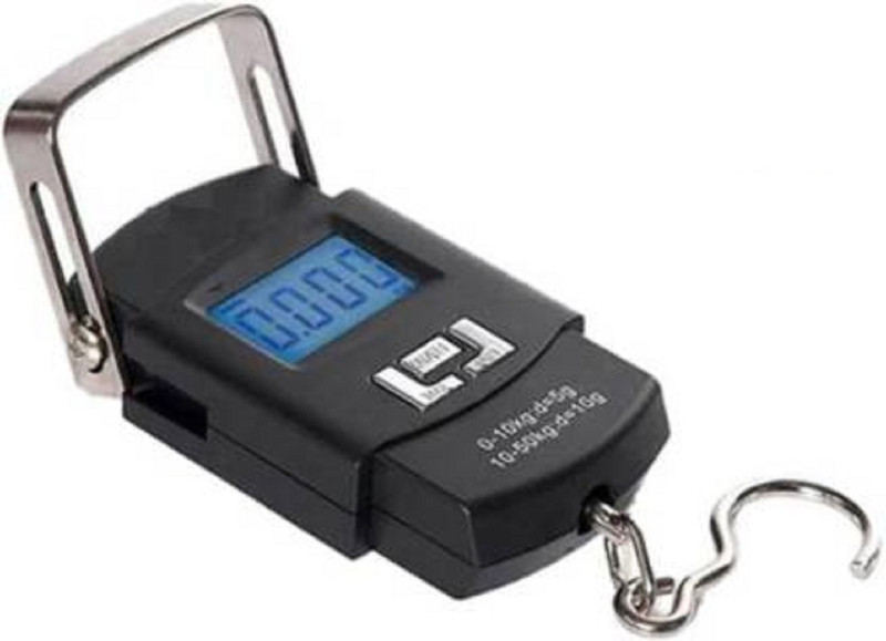 NIMYANK Digital Heavy Duty Portable 50Kg Scale Weighing Scale Weighing Scale(Black)