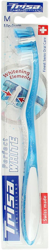 Trisa Perfect White Medium Toothbrush