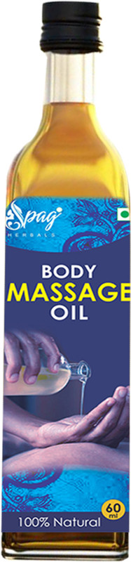 Spag HERBALS Ayurvedic Moisturizing Massage Oil for Body Massage Oil 60ml Liquid(1 Units)