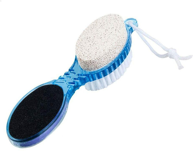 Planetone 4 In 1 Foot File Pedicure And Manicure Brush Multi Use Pedicure Paddle Brush