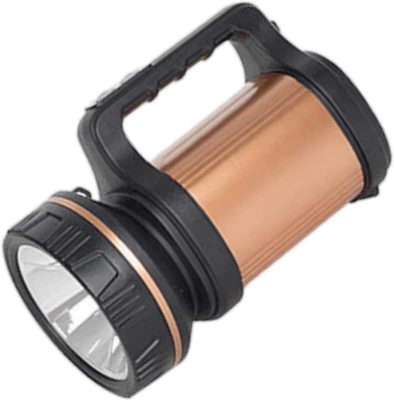 pampa jUNELEO-2007 800M Range Long Beam 3 Modes: High, Low, SOS LED 75W Flashlight Torch(Beige, Black, 6 cm, Rechargeable)