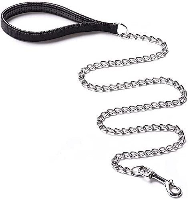 DogTrust 25 cm Dog Chain Leash(Silver)