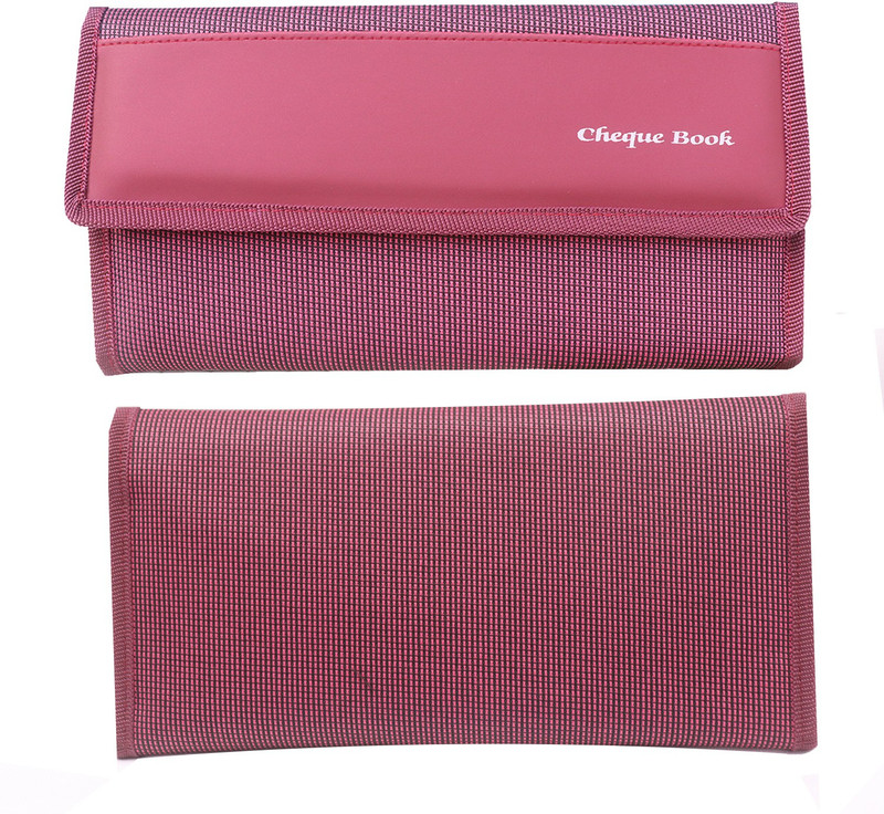 Ang Multiple Cheque Book Passbook Passport Car Document Holder for Men & Women(Blue)