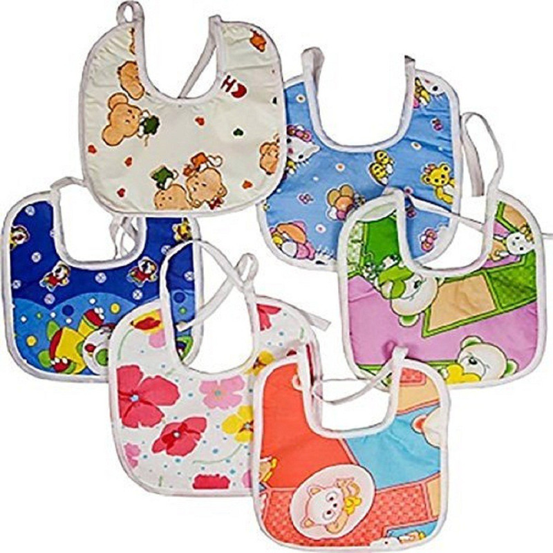budum budum Knot Feeding Bib (Mulricolor)(Multicolor)