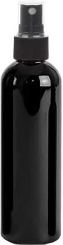 EverGlam Empty Bottle Refillable Fine Misst Sanitizer 200 ml Spray Bottle (Pack of 1) 200 ml Plastic Spray Bottle(Pack of 1, Black)