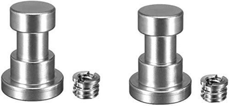 MILLETS Tripod Screw Adapter with 1/4” to 3/8” for Camera Flash Bracket Tripod 2 Pcs Flash Shoe Adapter