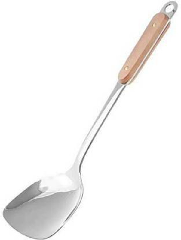 Primetan Plain Spatula Wood Kadi Wok Spatula Wok Spatula(Pack of 1)