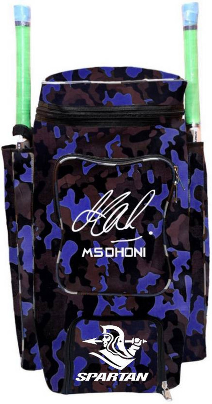 SPARTEN Look & Classic Cricket Kit Bag With MS Dhoni Signature (Multicolor, Kit Bag)(Kit Bag)