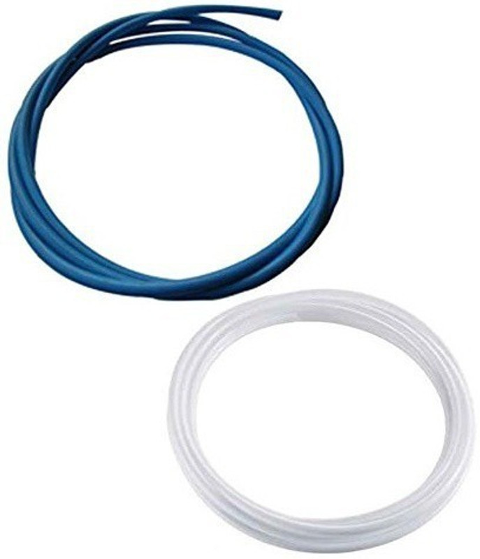 AMPEREUS White and Blue 1/4" Ro Water Purifier Pipe / Tube / Hose - 3 Mtrs Each Solid Filter Cartridge(0.5, Pack of 2)
