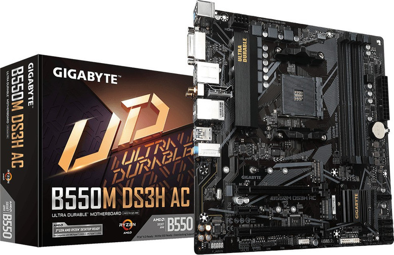 GIGABYTE B450M DS3H WiFi AM4Socket ATX AMD B450 Chipset DDR4 Motherboard for Desktop