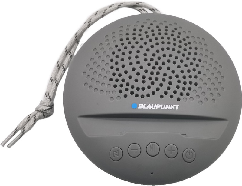 Blaupunkt BT02 Bluetooth Speaker with Mobile Stand 5 W Bluetooth Speaker (Grey, Mono Channel)