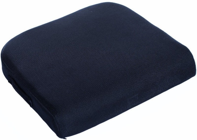 FOVERA Tri-Foam Seat Cushion to Prevent the Back, Sciatica & Tailbone Pain Back / Lumbar Support(Black)