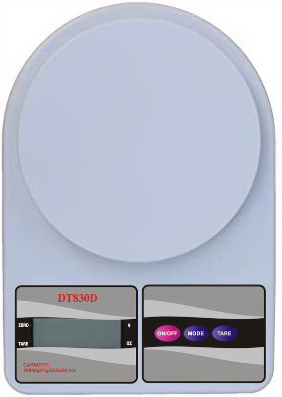 DT830D 1 gm to 10 kg electronic kitchen scale Weighing Scale Weight Scale Weighing Scale(White)