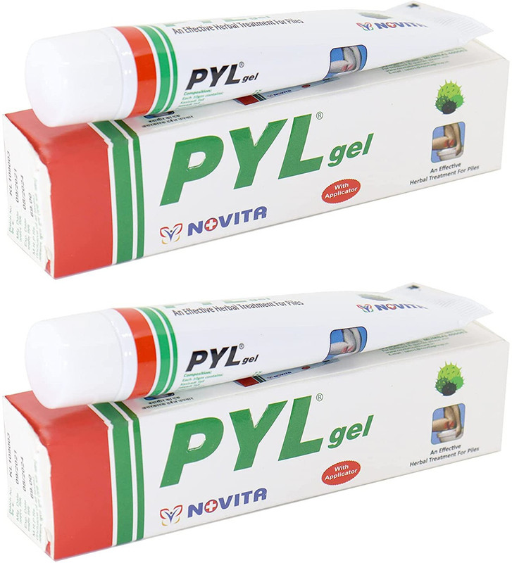 Novita PYL Gel - ( Pack of 2) Chandan Relieving Itching Burning and Pain(Pack of 2, 72 g)