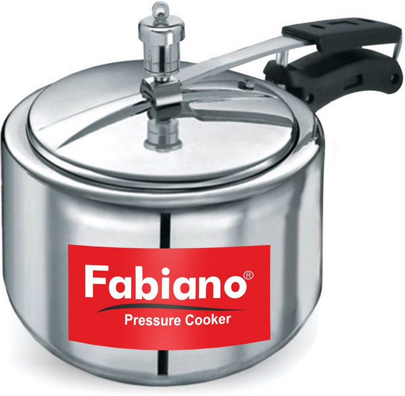Fabiano 3 Liters Induction Base Premium Aluminum Pressure Cooker : 2 Years Warranty On Product 3 L Inner Lid Induction Bottom Pressure Cooker(Aluminium)